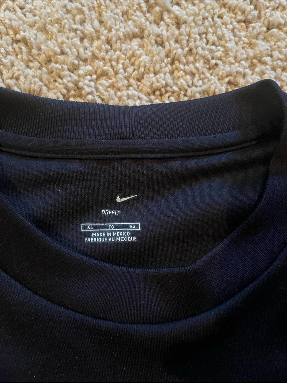 Nike Dri-FIT Long Sleeve Performance Shirt Black XL